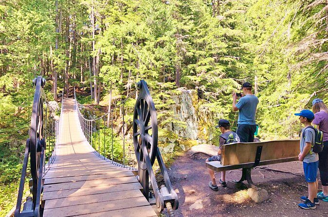 Whistler Train Wreck, Suspension Bridge & Hidden Waterfall Adventure - Why a guide and a max of 10 people changes the day