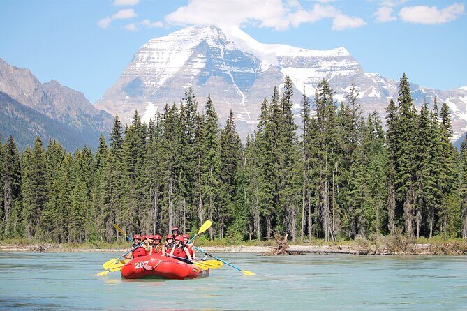 Whitewater Rafting on Jasper's Fraser River - Small-group rafting on a max-12 trip