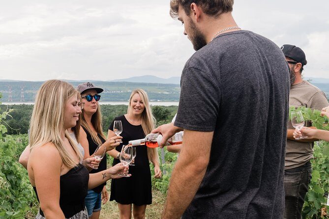Wine Tasting on Ile d'Orleans - Stop 1 at Domaine Sainte-Famille: quick tasting, good context, shop time