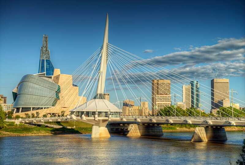 Winnipeg: 2-Hour City Trolley Tour - The Forks and the Canadian Museum for Human Rights