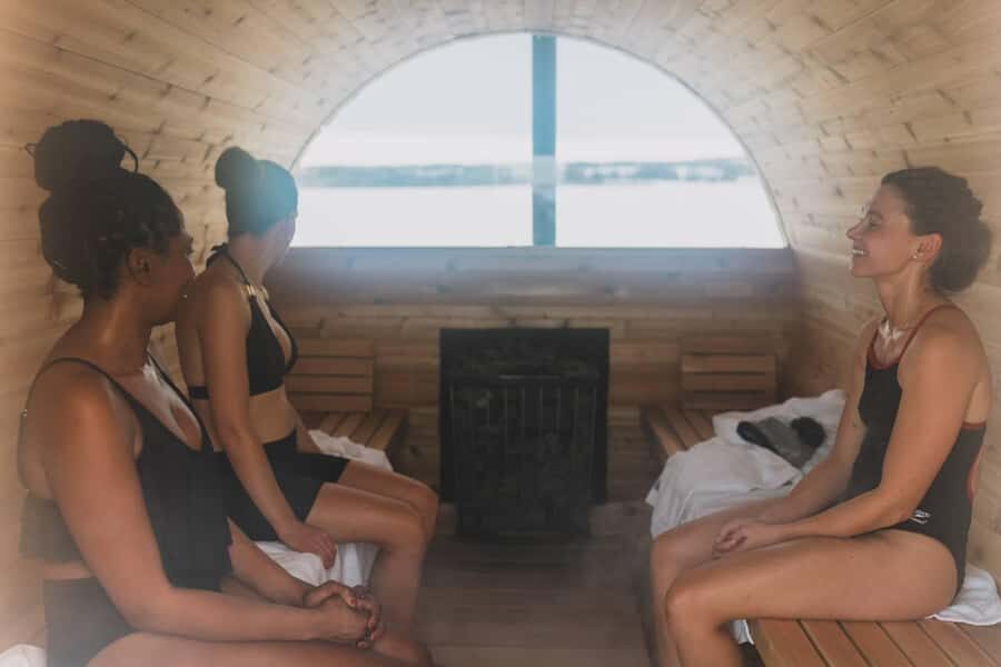 Yellowknife: Arctic Sauna & Cold Plunge Communal Session - Why Acasta Gneiss makes this sauna feel more than just heat