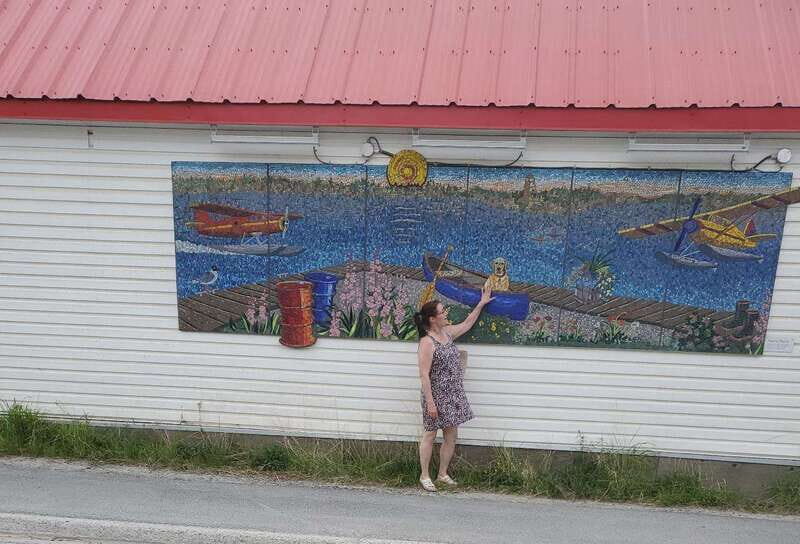 Yellowknife: City Tour - Buffalo Air Express and the Ice Pilots hangar stop