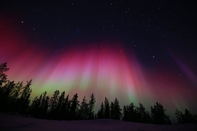 Yellowknife Tours - Aurora by bus - Guides, camera help, and the bus comfort that keeps you sane