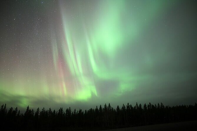 Yellowknife Winter 5 Days 4 Nights: Aurora and Day Activities - Day 2: Ice fishing on the ice, then another aurora night with lodge comfort