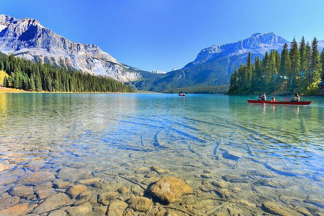 Yoho, Banff National Park, Okanagan Lake 4-Day Tour from VR - Day 2 through Yoho to Banff: Last Spike, Vermilion Lake, Bow Falls